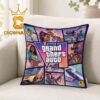 GTA VI 6 Grand Theft Auto Cover Art 2026 Pillow