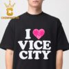 GTA VI x Miami Court Culture Vice City Souvenir Oversized Two Sided T-Shirt