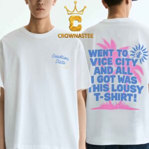 GTA VI x Miami Court Culture Vice City Souvenir Oversized Two Sided T-Shirt