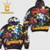 Goosebumps Civil Regime Nightmare Roses All Over Print T-Shirt