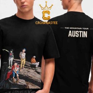 Gorillaz Austin TX 2026 Tour Moody Center October 15th All Over Print T-Shirt