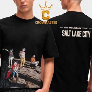 Gorillaz Salt Lake City UT CO 2026 Tour Delta Center Otober 20th T-Shirt