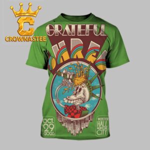Grateful Shred Webster Hall New York City Oct 29th 2026 All Over Print T-Shirt