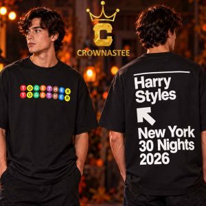 Harry Styles Harryween New York Madison Square Garden 2026 Tour October 30th Two Sided T-Shirt