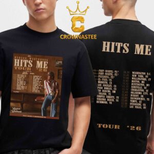 Hudson Westbrook Hits Me Tour 2026 Two Sided T-Shirt