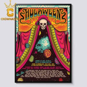 Hulaween Spirit Of The Suwannee Music Park October 22-25 2026 Home Decor Poster Canvas