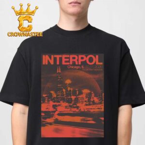 Interpol The Salt Shed Fairgrounds Chicago IL Oct 11th 2026 Unisex T-Shirt