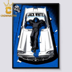 Jack White Sat Oct 03 Phoenix AZ Arizona Financial Theater With Doms Home Decor Poster Canvas
