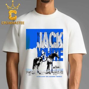Jack White With Lindy Vision October 4 2026 Revel Albuquerque New Mexico Unisex T-Shirt