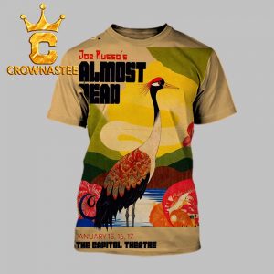 Joe Russo’s Almost Dead The Capital Theatre Jan 15th 17th 2027 All Over Print