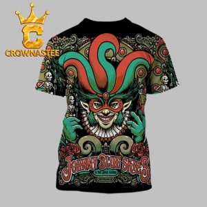 Johnny Blue Skies And The Dark Clouds New Orleans LA Oct 27th 2026 All Over Print T-Shirt