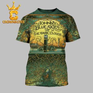 Johnny Blues Skies And The Dark Clouds Washington DC Oct 18th 2026 All Over Print T-Shirt