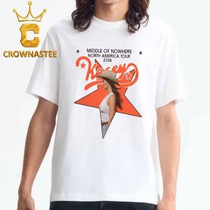 Kacey Musgraves 2026 North America Tour Dates Midddle Of Nowhere Unisex T-Shirt