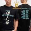Tampa Bay Buccaneers vs Carolina Panthers October 25th NFL 2026 Unisex T-Shirt