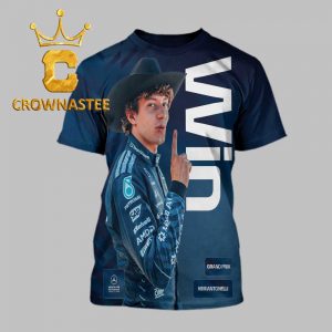Kimi Antonelli 2026 Winner USGP The United States Grand Prix Mercedes-AMG PETRONAS F1 Team All Over Print T-Shirt