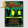 King Gizzard & The Lizard Wizard EU UK Summer 2027 Home Decor Poster Canvas
