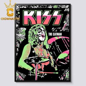Kiss Halloween 2026 The Catman 70s Litho Home Decor Poster Canvas