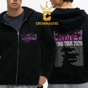 Korn Europe Tour Dates 2026 Zip Hoodie