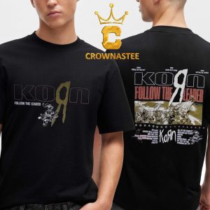 Korn Follow The Leader Tracklist 2026 Europe Tour Two Sided T-Shirt