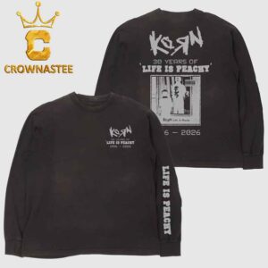 Korn Life Is Peachy 30th Anniversary Long Sleeve