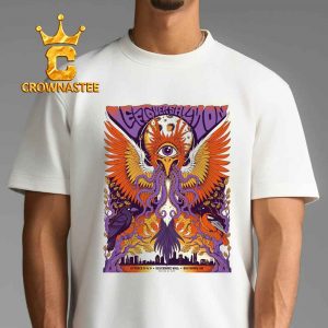 Leftover Salmon Never More Hall Oct 30th – 31st 2026 Baltimore MD Unisex T-Shirt