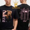 Kiara Romero Disney Worlds Collide Concert Tour Dates 2026 Two Sided T-Shirt
