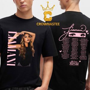 Liamani Segura Disney Worlds Collide Concert Tour Dates 2026 Two Sided T-Shirt