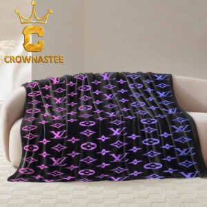 Louis Vuitton Monogram Luxury Pattern Fleece Woven Blanket