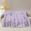 Louis Vuitton Signature Monogram Luxury Pattern Fleece Woven Blanket