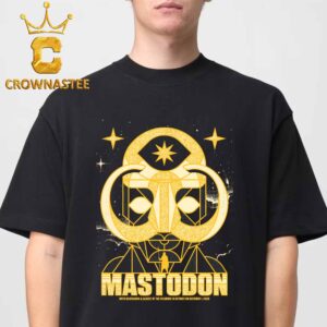 Mastodon With Deafheaven & Alcest At The Fillmore In Detroit On Oct 1 2026 Unisex T-Shirt