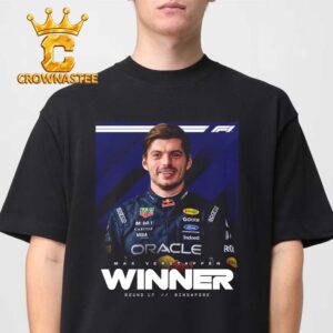 Max Verstappen Winner Round 17 Singapore GP Formula 2026 Unisex T-Shirt