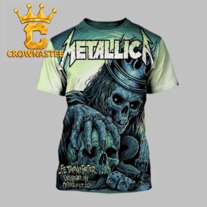 Metallica Life Burns Faster Las Vegas NV October 15th & 17th 2026 All Over Print T-Shirt