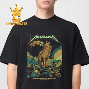 Metallica Life Burns Faster Sphere Las Vegas NV Oct 22nd 2026 Unisex T-Shirt