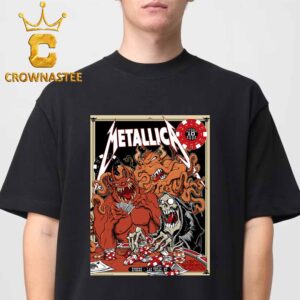 Metallica Life Burns Faster Sphere Las Vegas NV October 10th 2026 Unisex T-Shirt