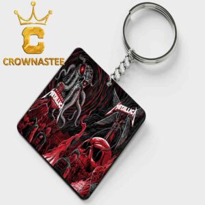 Metallica Sphere 2026 2027 Tour Las Vegas NV October 1st 3rd Acrylic Wood Keychain