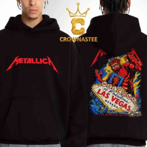 Metallica Sphere 2026 2027 Tour Las Vegas NV October 1st 3rd Two Sided Hoodie