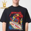Metallica Sphere Las Vegas NV Life Burns Faster 2026 2027 Tour Unisex T-Shirt