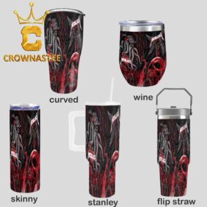 Metallica Sphere 2026 2027 Tour Las Vegas NV October 1st 3rd Wine Stanley Flip Straw Cup Tumbler