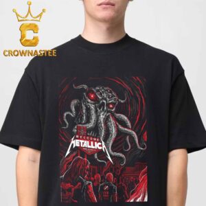 Metallica Sphere 2026 2027 Tour Las Vegas NV October 1st Life Burns Faster Unisex T Shirt