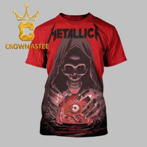Metallica Sphere 2026 Las Vegas NV October 29th 31st All Over Print T-Shirt