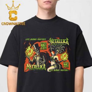 Metallica Sphere 2026 Las Vegas NV October 29th 31st Matchup Unisex T-Shirt