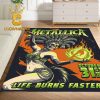 Metallica Sphere 2026 Las Vegas NV October 29th Home Decor Rug Carpet Metallica Sphere 2026 Las Vegas NV October 29th Home Decor Rug Carpet