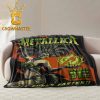 Metallica Sphere 2026 Las Vegas NV October 29th Fleece Woven Blanket Tapestry