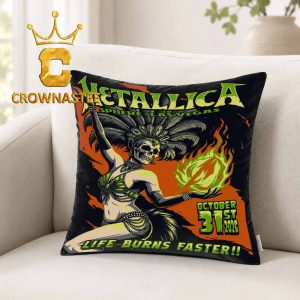 Metallica Sphere 2026 Las Vegas NV October 31st Pillow