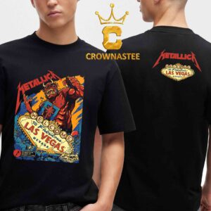 Metallica Sphere Las Vegas 2026 October 1st 3rd Nevada Two Sided T-Shirt