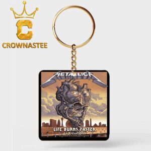 Metallica Sphere Las Vegas NV 2026 2027 Tour Otober 7th 8th Acrylic Wood Keychain