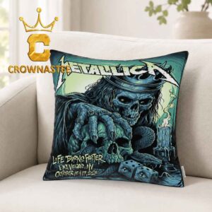 Metallica Sphere Las Vegas NV 2026 Tour Life Burns Faster October 15th 17th Pillow