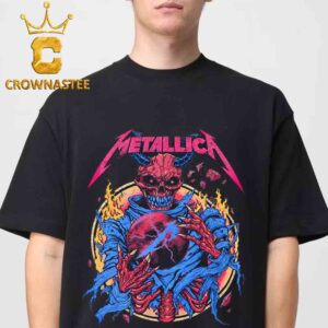 Metallica Sphere Las Vegas NV Life Burns Faster 2026 2027 Tour Unisex T-Shirt