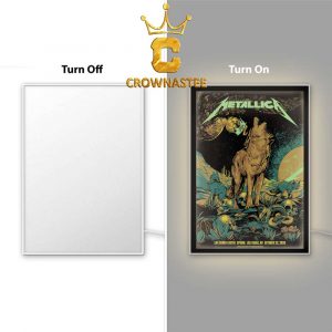 Metallica Sphere Las Vegas Show 7 October 22nd 2026 Poster Mirror Night Light