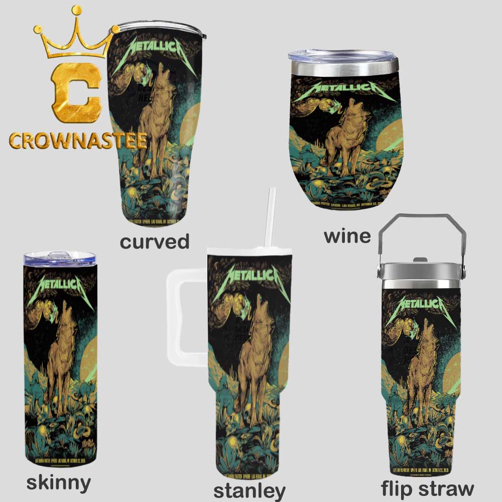 Metallica Sphere Las Vegas Show 7 October 22nd 2026 Wine Stanley Flip Straw Cup Tumbler Metallica Sphere Las Vegas Show 7 October 22nd 2026 Wine Stanley Flip Straw Cup Tumbler